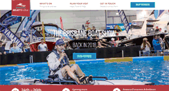 Desktop Screenshot of brisbaneboatshow.com.au
